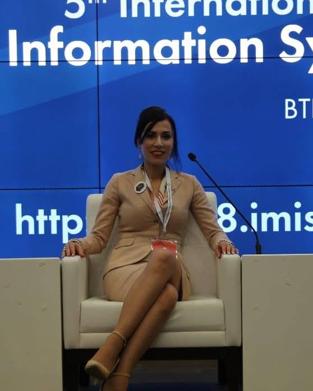 Me Kelci en panel à la conférence internationale IMISC, à Ankara.